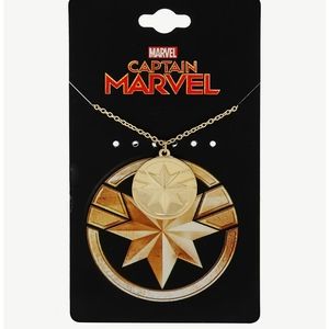 Marvel Captain Marvel necklace